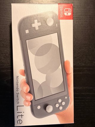 Nintendo Switch Lite Grigio + Caricatore Ufficiale