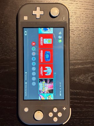 Nintendo Switch Lite Grigio + Caricatore Ufficiale