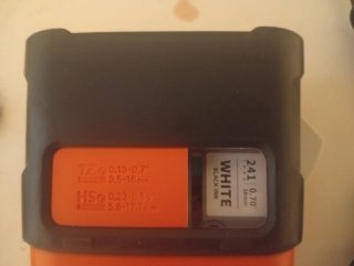 Brother P-touch E300 Etiquetadora Naranja