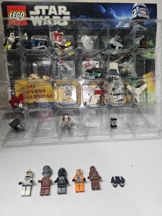 LEGO Star Wars Calendario Adviento 7958 incompleto