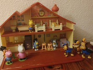 Casa de muñecas Bluey