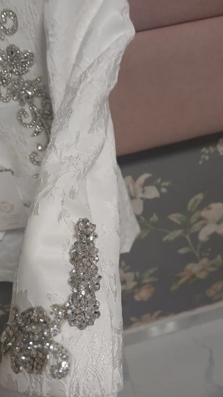 Traje Gitano Novio Impulso moda Blanco Bordado