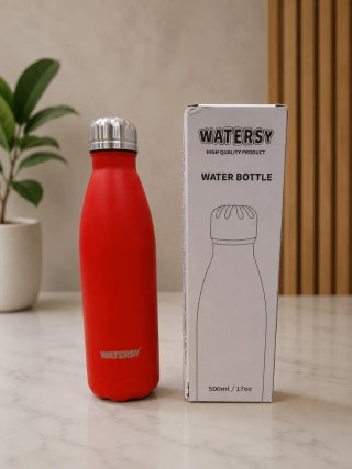 Garrafa Térmica Watersy 500ml Vermelha