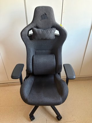 Silla Gamer Corsair T3 Rush v2 gris carbon