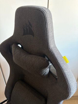 Silla Gamer Corsair T3 Rush v2 gris carbon