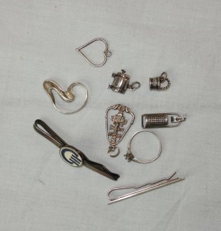 Lote 22g Plata de Ley Varios Objetos