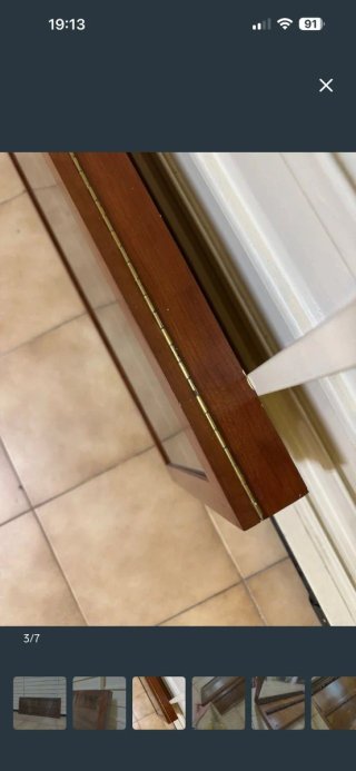 Vitrina madera y cristal