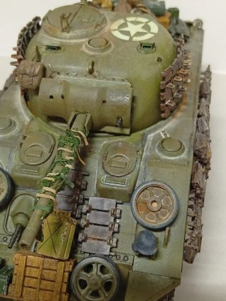 Maqueta Tanque Sherman 1/35