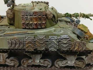 Maqueta Tanque Sherman 1/35