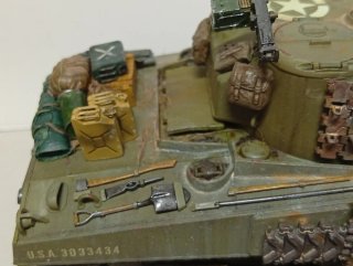 Maqueta Tanque Sherman 1/35