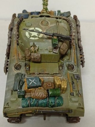 Maqueta Tanque Sherman 1/35