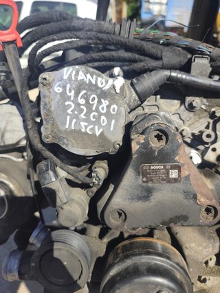 Motor MERCEDES 2.2cdi - 115cv. Tipo 646980