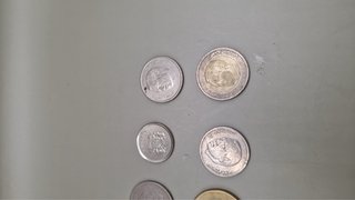 Lote 6 monedas árabes