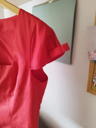 Top Caramelo Rojo Talla M