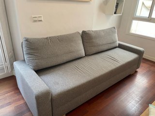 Sofá Cama IKEA  GRÄLVIKEN 3 Plazas Gris
