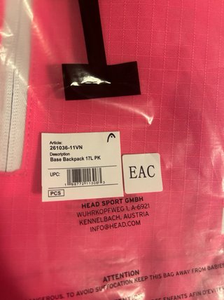 Mochila Padel Head Rosa