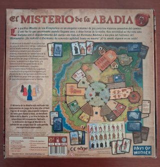 El Misterio de la Abadía Juego de Mesa