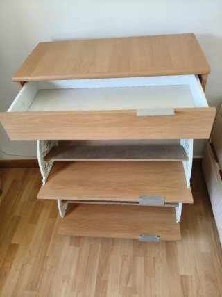 Mueble zapatero niños 3 compartimentos