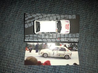Lotto 7 modellini auto scala 1:43 rally