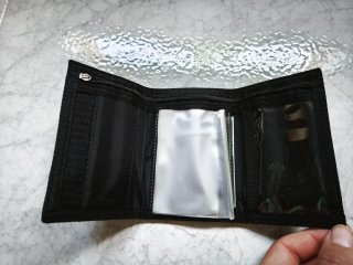Cartera Billabong azul y gris