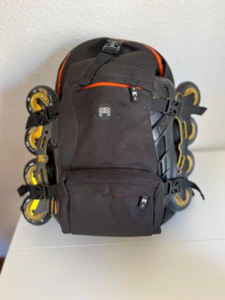 Patines en línea talla 41 (incluyo mochila)