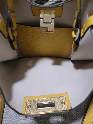 Bolso bandolera Latouche amarillo