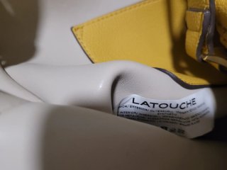 Bolso bandolera Latouche amarillo