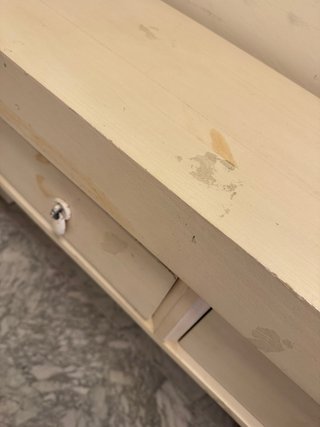 Consola Mueble recibidor Banak madera crema