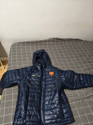 Chaqueta acolchada Nike FC Barcelona azul