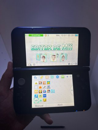 New nintendo 3Ds XL azul