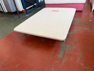 Base tapizada + Colchón Flex Visco 135x190