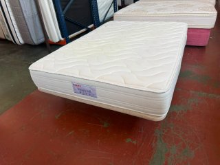 Base tapizada + Colchón Flex Visco 135x190