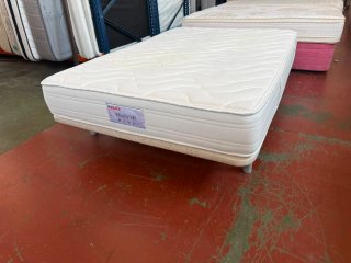 Base tapizada + Colchón Flex Visco 135x190