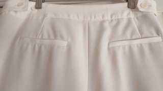Pantalón de vestir blanco