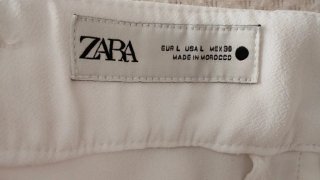 Pantalón de vestir blanco