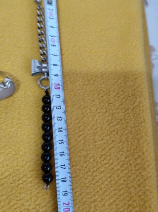 Pulsera de plata  Tous y anillo