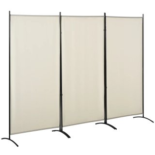 Biombo Separador 3 Paneles Beige