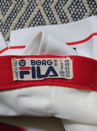 1980s Fila Bjorn Borg Tennis Shorts