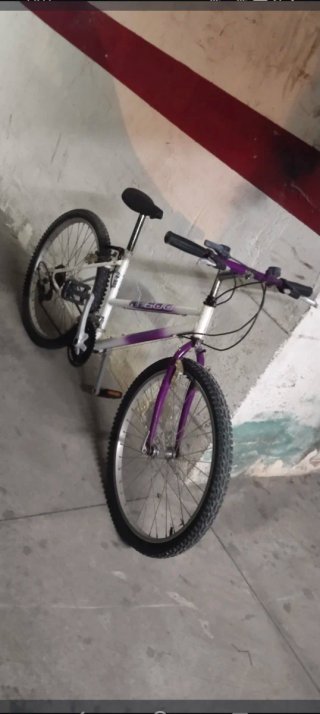 Bicicleta Infantil GT 600 Morada/Blanca