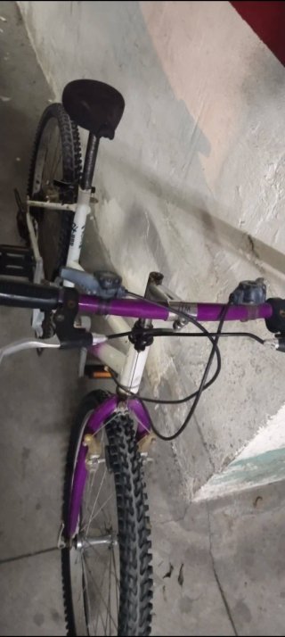 Bicicleta Infantil GT 600 Morada/Blanca