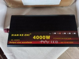 Inversor 4000W 24V DC a AC