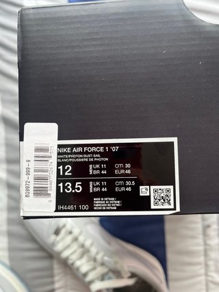 Nike Air Force 1 Low Photon Dust Talla 46