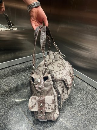 Bolso Guess Beige y Marrón