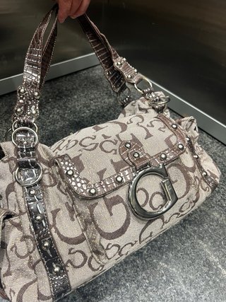 Bolso Guess Beige y Marrón