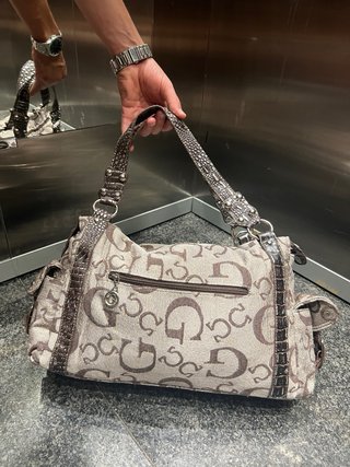 Bolso Guess Beige y Marrón