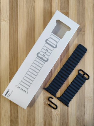 Cinturino silicone stile Ocean per Apple watch