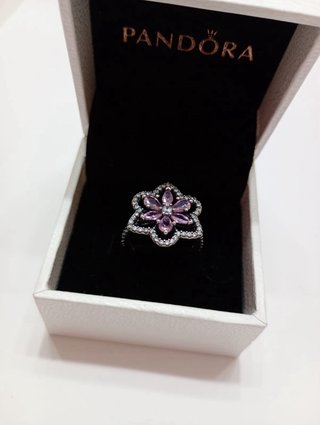 Anillo Pandora Flor Disney Talla 54