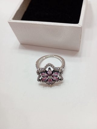 Anillo Pandora Flor Disney Talla 54
