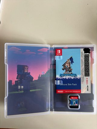 Minecraft Legends Deluxe Switch - CON CÓDIGO