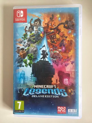 Minecraft Legends Deluxe Switch - CON CÓDIGO